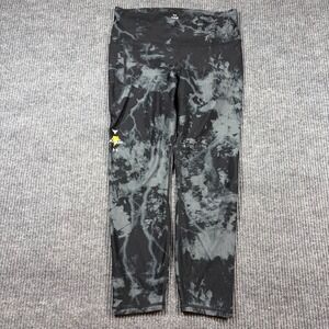 Under Armour Leggings Women's L Black Adam Project Rock Compression Gray